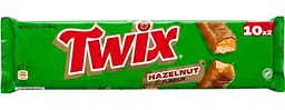 Шоколадні батончики Twix Hazelnut Chocolate Multipack 10 шт х 46 г