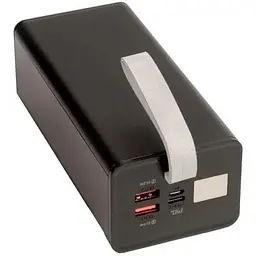 Зовнішній акумулятор Hoco J86 40000mAh 6931474759214 з лампою чорний - мініатюра 6