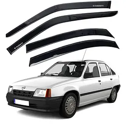 Дефлектори вікон вітровики Opel Kadett E 5d Хетчбек 1984-1991 Voron Glass