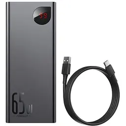 Павербанк Baseus Adaman 65W 20000mAh Black (PPIMDA-D01) - мініатюра 7
