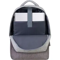 Рюкзак для ноутбука Rivacase 15.6" Grey/Mocha (7562) (7562 (Grey/Mocha)) - мініатюра 9
