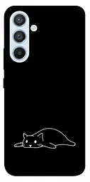 TPU чехол Demsky Lazy cat для Samsung Galaxy A54 5G