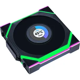 Вентилятор Lian Li Uni Fan SL Wireless LCD 120-3 Reverse Black (G99.12RSLLCD1W3B.00) - мініатюра 9