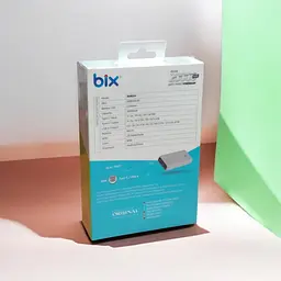 Power Bank BIX BXPB204, ємність 20000 mAh, швидка зарядка PD 20 W, QC 22.5 W, USB A, Type C, LED дисплей, чорний - мініатюра 6