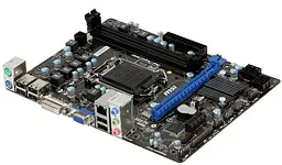 Материнська плата MSI H61M-P31/W8 (H61M-P31/W8) (s1155, Intel H61, Micro-ATX) Б/в - мініатюра 2