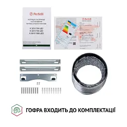 Витяжка купольна Perfelli K 6210 BL 700 LED - мініатюра 10