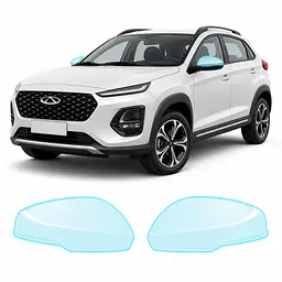 Антигравійна захисна бронеплівка за лекалами для Chery Tiggo 2 Pro I 2022- дзеркала