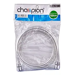 Шланг для душу Champion Lumi.F04 150 см CH0167, Хром - мініатюра 2