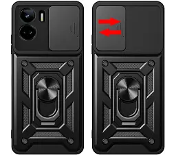Чохол до мобільного телефона BeCover Military Honor 90 Lite Black (710999) - мініатюра 2