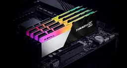 Оперативна пам'ять G.Skill 16GB (2x8GB) DDR4 3200MHz Trident Z Neo Black (F4-3200C16D-16GTZN) - мініатюра 4
