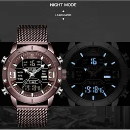 Чоловічий наручний годинник Naviforce Tesla Brown NF9153 - мініатюра 6