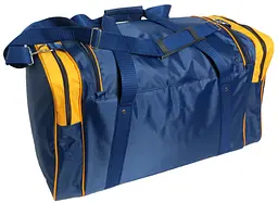 Дорожня сумка Wallaby 430-3 60л Синій з жовтим - мініатюра 5
