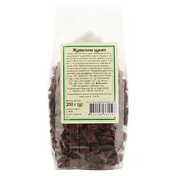 Журавлина Натуральні продукти сушена 200 г (523105) - мініатюра 2