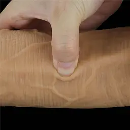 Фалоімітатор Lovetoy Handle Cock 12.5'', 32.8 см (тілесний) - мініатюра 7