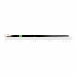 Пензель синтетика кругла Green stripe 1019 №10 довга ручка KOLOS (4823064903324)