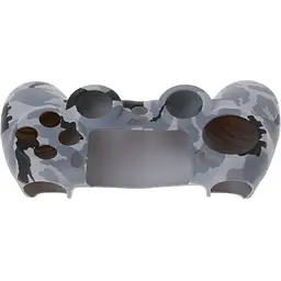 Чохол на геймпад Silicone Case для Sony DualShock 4 Grey Camouflage [56185] - мініатюра 4