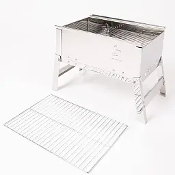 Гриль вугільний Bo-Camp Compact Delux Silver (8108360) - мініатюра 4