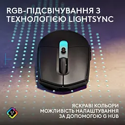 Мышь Logitech G305 X Superlight Wireless Gaming Mouse Black (910-007739) - миниатюра 6