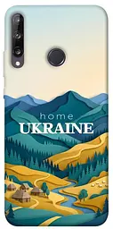 TPU чохол Demsky Ukraine home для Huawei P40 Lite E / Y7p (2020)