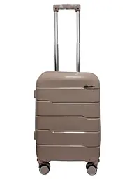 Валіза міні XS+ з поліпропілену Milano bag 0305 40л Шампань