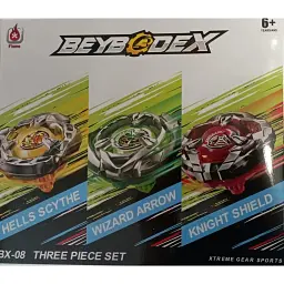 Дзига Beyblad Xtreme Gear Sports - SET Knight shield, Wizzard Arrow, Hells Scythe динаміт (2043902003)