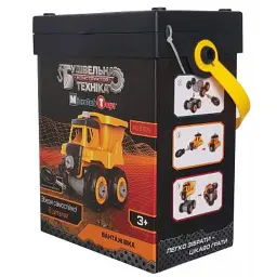Конструктор Microlab Toys Будівельна техніка — вантажівка (MT8906) - мініатюра 3