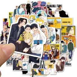Стікерпак GeekLand Banana Fish 50 штук - мініатюра 4
