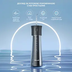 Іригатор FairyWill F30 Black - мініатюра 2
