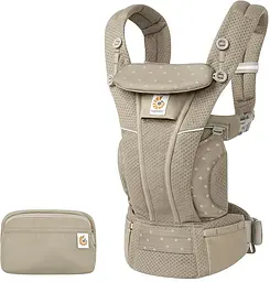 Рюкзак-переноска Ergobaby Omni Breeze Baby Carrier від народження Soft Olive diamond