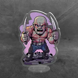 Акрилова колекційна фігурка Чібі Chibi Вартові Галактики Дракс Руйнівник 10 cм - мініатюра 2