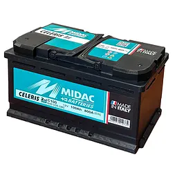Акумулятор 6СТ-100A MIDAC CELERIS, 12V, 100Ah (-/+) Євро, EN800А - мініатюра 3