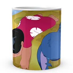 Кухоль GeekLand Lilo and Stitch Ліло і Стіч LS 02.18 330 мл білий - мініатюра 2