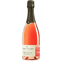 Шампанське Pierre Trichet Rosé de Saignée Rose Brut Champagne Rose AOP рожеве сухе 0.75 л