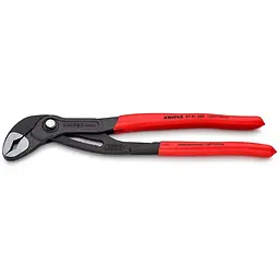 Кліщі сантехнічні переставні високотехнологічні Ø70мм Cobra KNIPEX 87 01 300, фосфатовані
