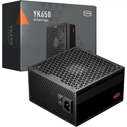 Блок живлення PcCooler YK650 650W 80+ Bronze (P5-YK650-B1FWBK1-EU) - мініатюра 6