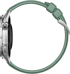 Смарт-годинник Huawei Watch GT 6 46mm Steel with Green Woven Strap (55020FTV) - мініатюра 4