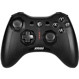 Геймпад MSI Force GC20 V2 USB вібрація для PC/Android 2 аналогових стику 12 кнопок Black
