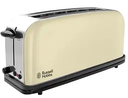 Тостер Classic, 1100Вт, довгі слоти, метал, бежевий Russell Hobbs kuh0014867