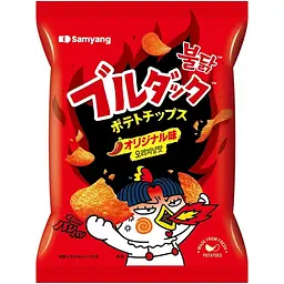 Чіпси Samyang Buldak Potato Chips Original 55 г