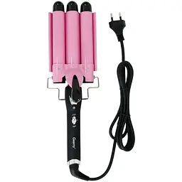 Плойка для волосся три хвилі 90W Geemy GM-1956 рожева 90 W