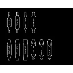 Набір біт для Nextool Flagship Captain та Pocket tool - мініатюра 11