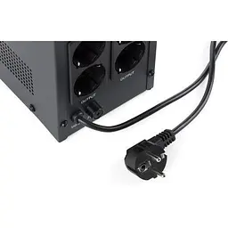 Пристрій безперебійного живлення Vinga LED 1500VA metal case (VPE-1500M) - мініатюра 9