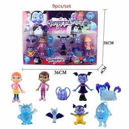 Іграшки, фігурки з мультфільму Вампіріна Vampirina, 9 шт - мініатюра 2