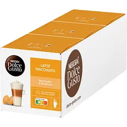 Уцінка. Кава в капсулах NESCAFE Dolce Gusto Latte Macchiato 16 шт. 183.2 г - мініатюра 7