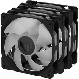 Комплект вентиляторів ASUS TUF Gaming 120мм TR120 ARGB Triple Pack Black (90DA0090-B09020) - мініатюра 7