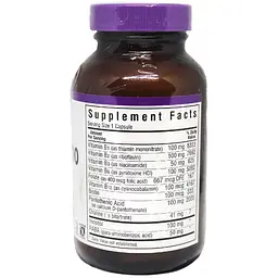 В-Комплекс 100 Bluebonnet Nutrition 100 вегетаріанських капсул - мініатюра 2