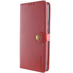 Шкіряний чохол-книжка GETMAN Gallant (PU) для Xiaomi Redmi 15C (EU) Червоний - мініатюра 2
