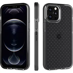 Оригінальний протиударний чохол Tech21 Evo Check для iPhone 12 Pro (6.1") Smokey Black T21-8373 - мініатюра 6