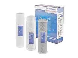 Комплект картриджів EUROPRODUCT EPV-102, (ППР 5мкм+акт.гран.вуг.+акт.спрес.вуг.)