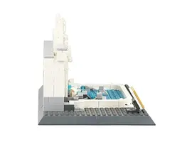 Конструктор Wange Архітектура 3D Фонтан Треві Fontana di Trevi-Rome 4212 дитячий 688 деталей - мініатюра 5